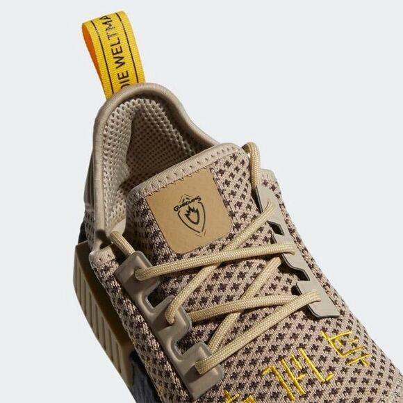 10.5M - [NEW] Men's adidas NMD_R1 TR MARVEL Shoes 'Khaki' GX1208 - Picture 5 of 8